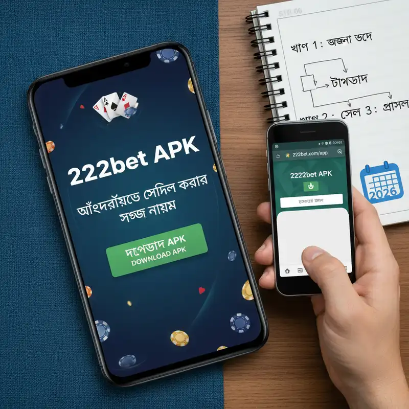 অ্যান্ড্রয়েডে 2222bet APK ইনস্টল